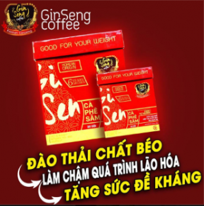 Cafe Giảm Cân - Ginseng Coffee Chính hãng - Hiệu Quả