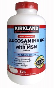 GLUCOSAMINE HCL 1500MG KIRKLAND WITH MSM 1500MG CHÍNH HÃNG MỸ