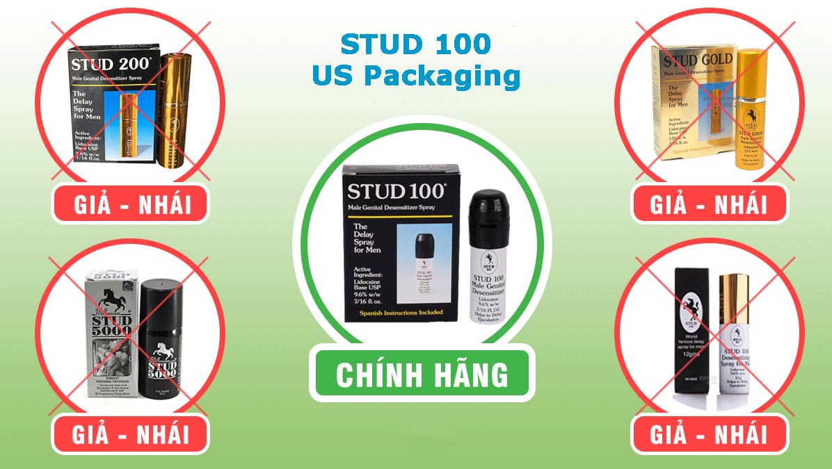stud 100 us version real fake